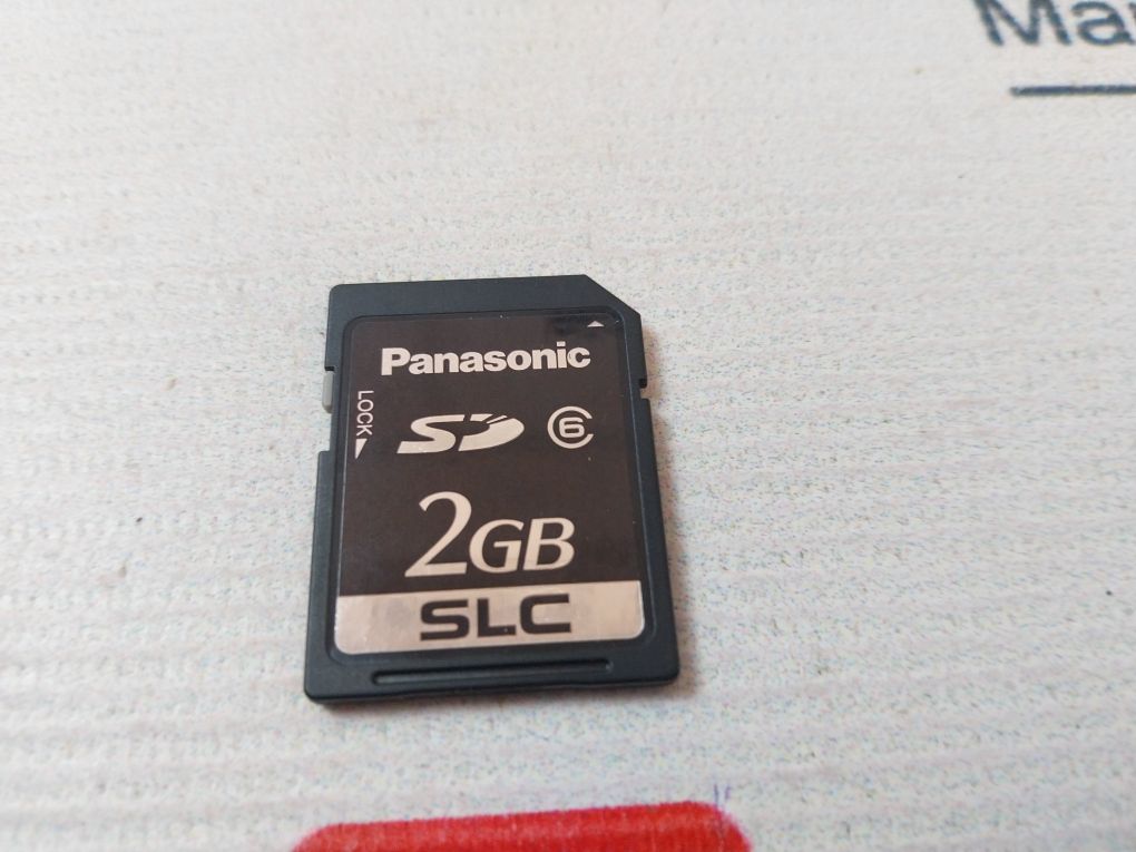Panasonic Sd Prg-1222 2Gb Memory Card