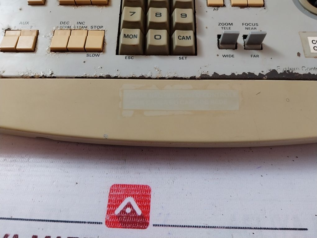 Panasonic Wv-cu550C System Controller