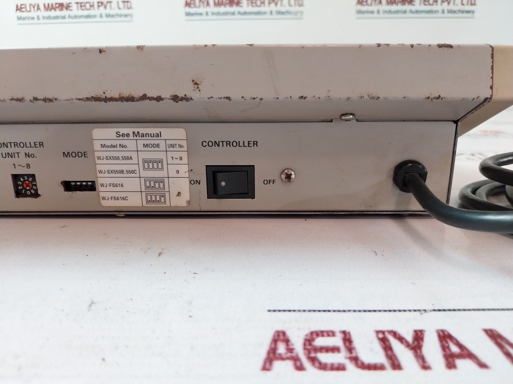 Panasonic Wv-cu550C System Controller