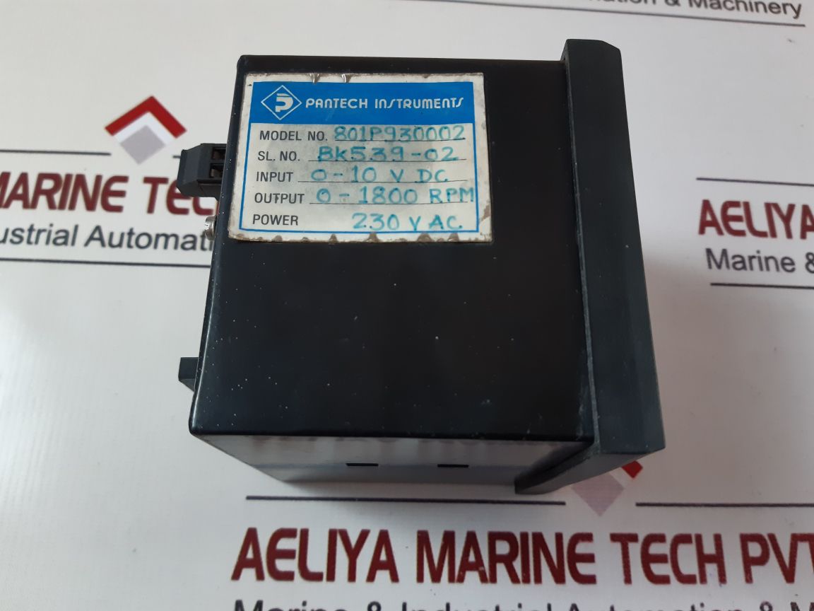 Pantech Instruments 230Vac 500Ma