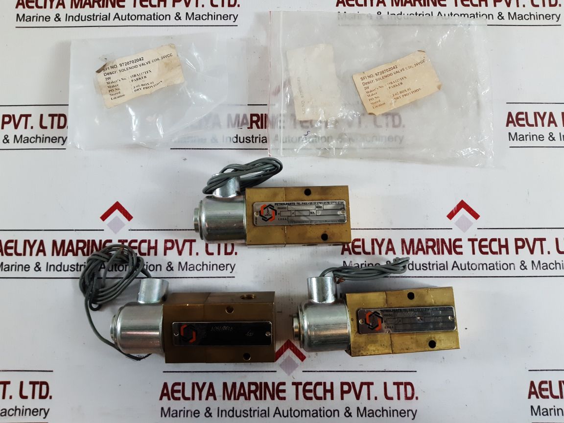 Parker 15Ba127Tfx Solenoid Valve Coil 24Vcc 2W