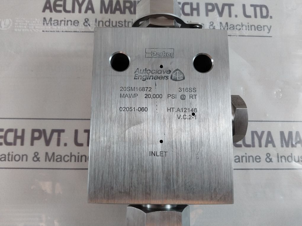 Parker 20Sm16872 Needle Valve Free Shipping