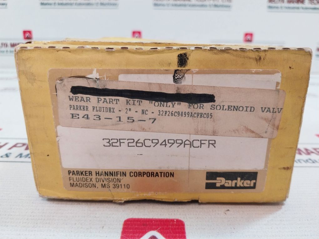 Parker 32F26C9499Acfr Solenoid Valve Wear Part Kit