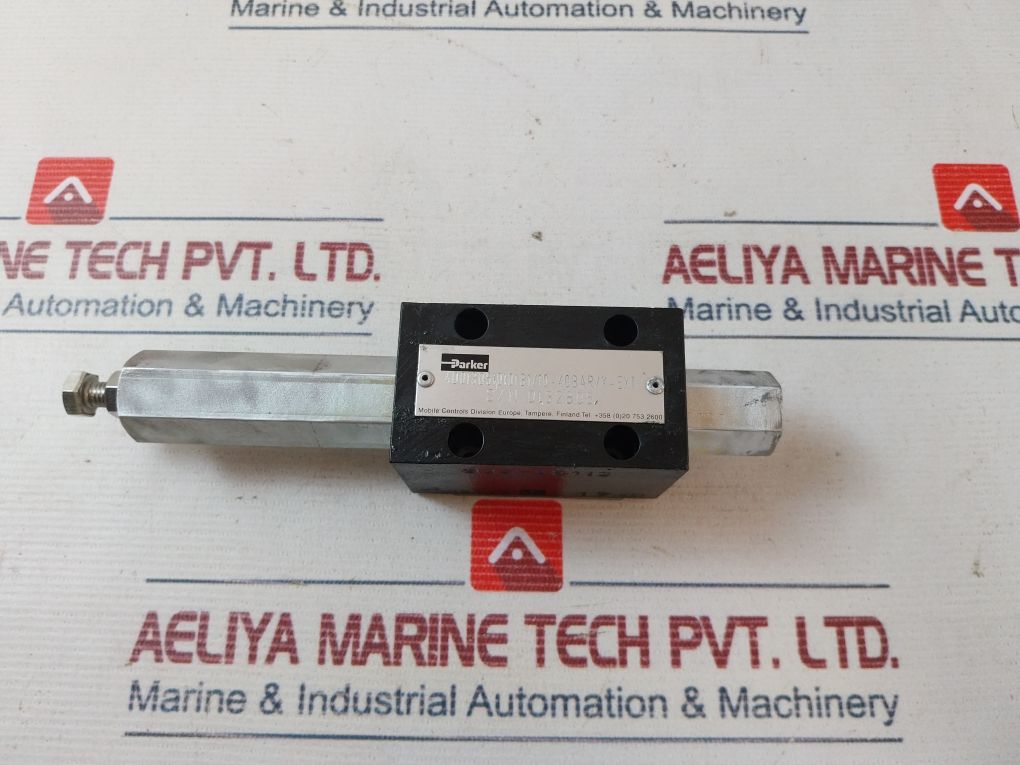 Parker 4D013Q510101B1/10-40Bar/X-ext Hydraulic/Adjustable 4/2 Directional Valve