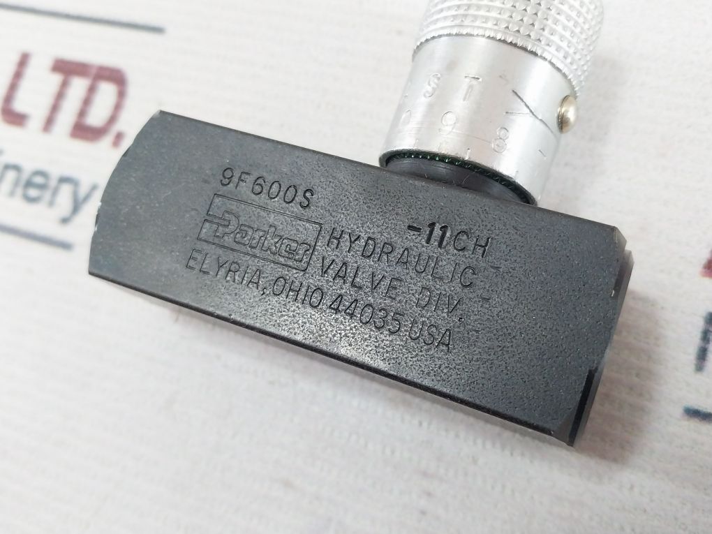 Parker 9F600S Flow Control Valve