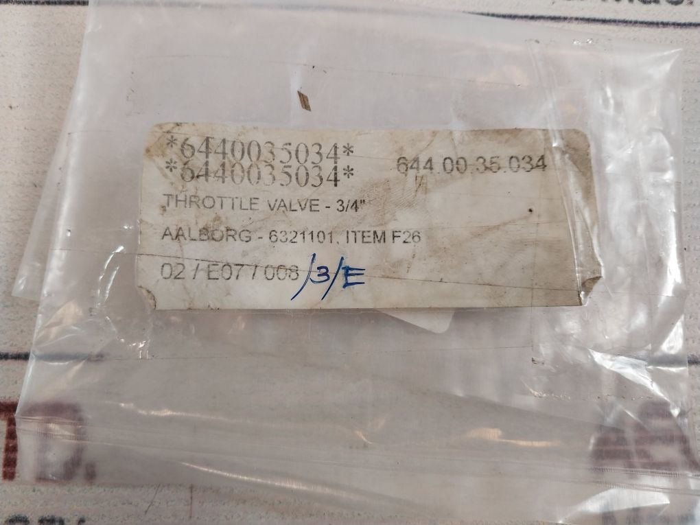 Parker 9N1200S Hydraulic Needle Valve
