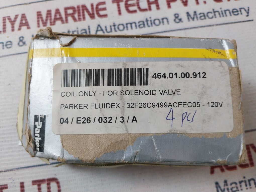 Parker Af4C05 Solenoid Valve Coil 120/110V
