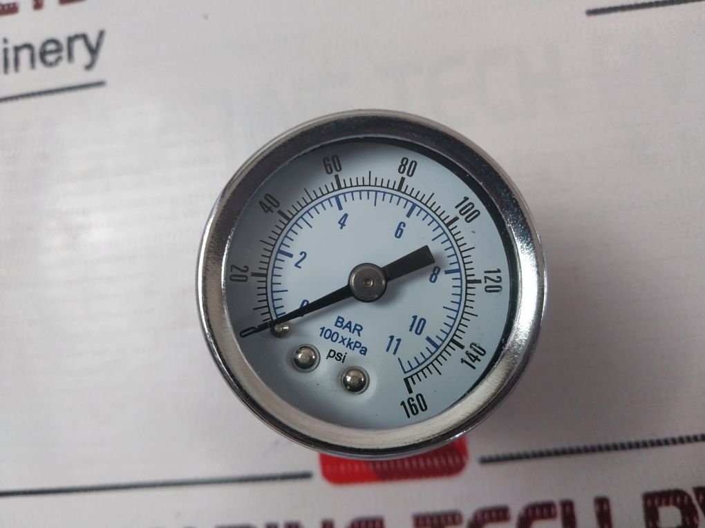 Parker K4515N14160 Pressure Gauge 0-160 Psi 0-11 Bar
