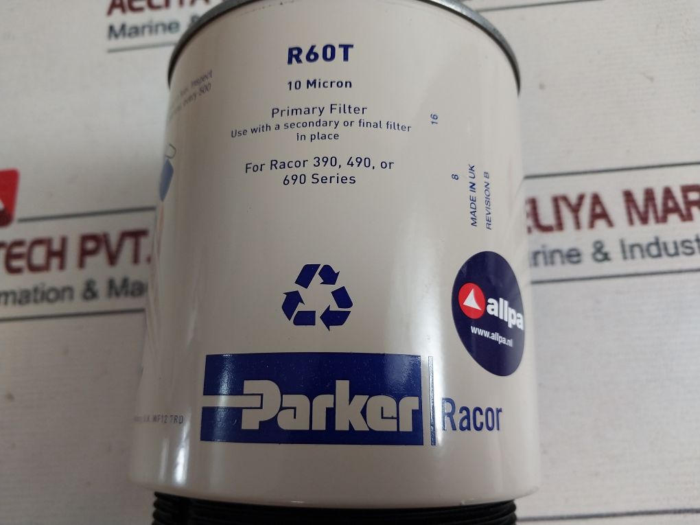Parker R60T Fuel Filter Water Separator Series 690