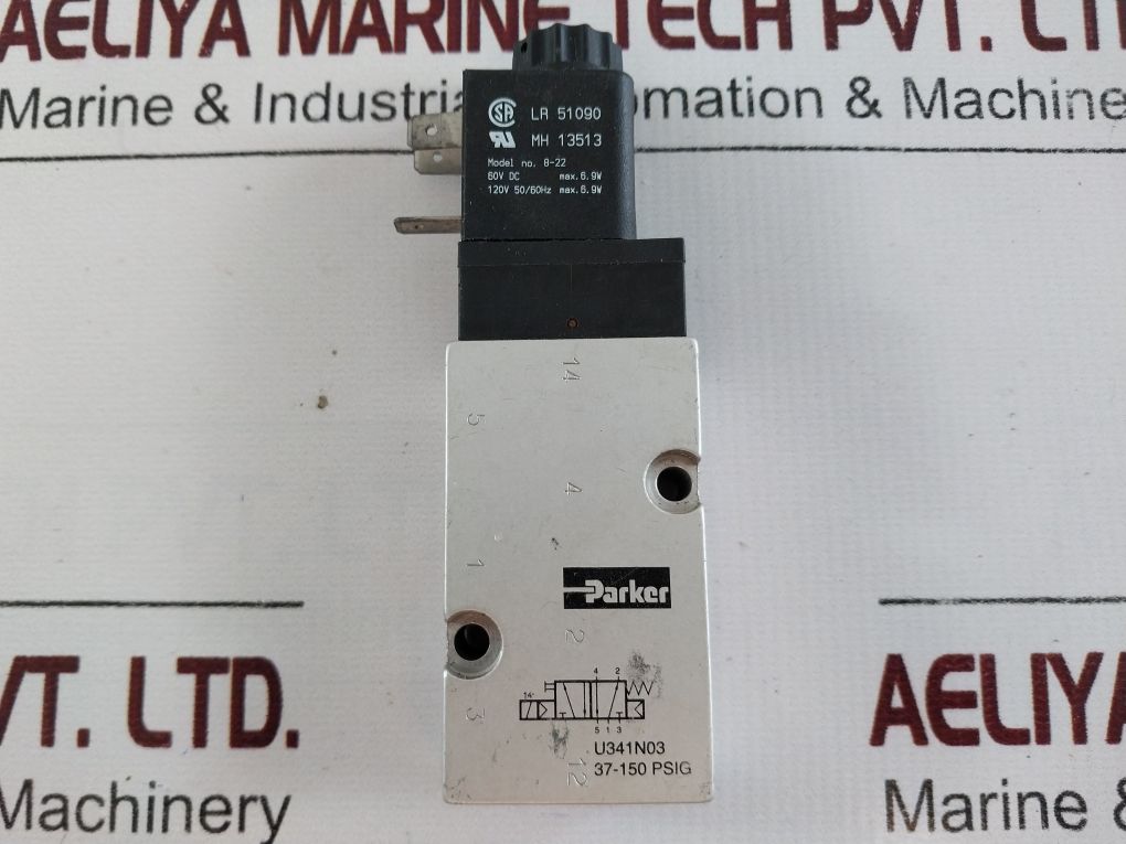 Parker U341N03 Pneumatic Valve