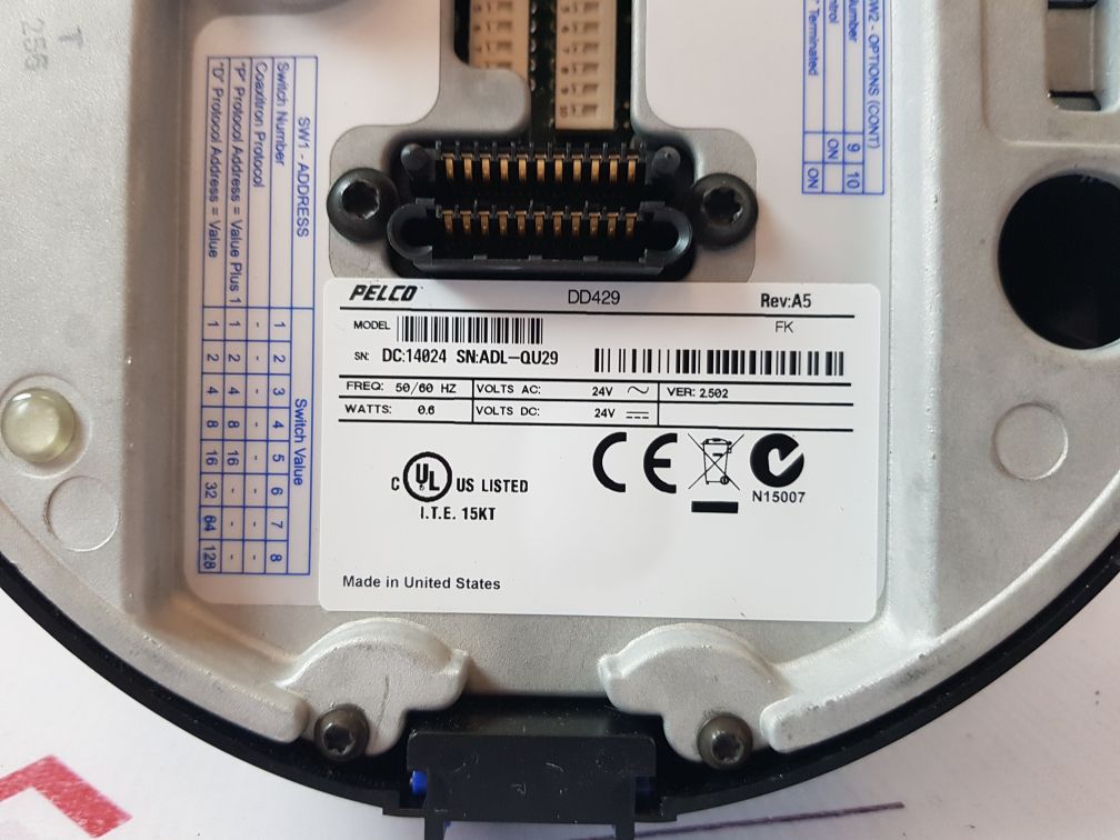 Pelco Dd429 Spectra Iv Se 29X Dome Drive Ntsc Camera