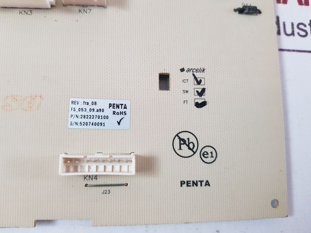 Penta Fora_Z1_G06 12012007 Pcb Board 2822270100