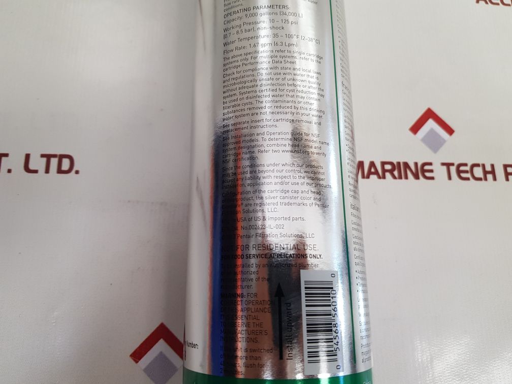 Pentair Everpure Ev9612-56 Water Filter New One