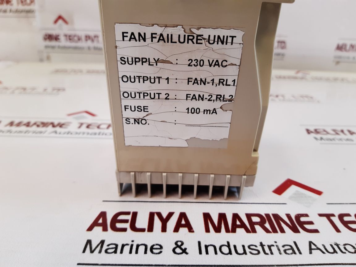 Pepl Fan Failure Protection Unit