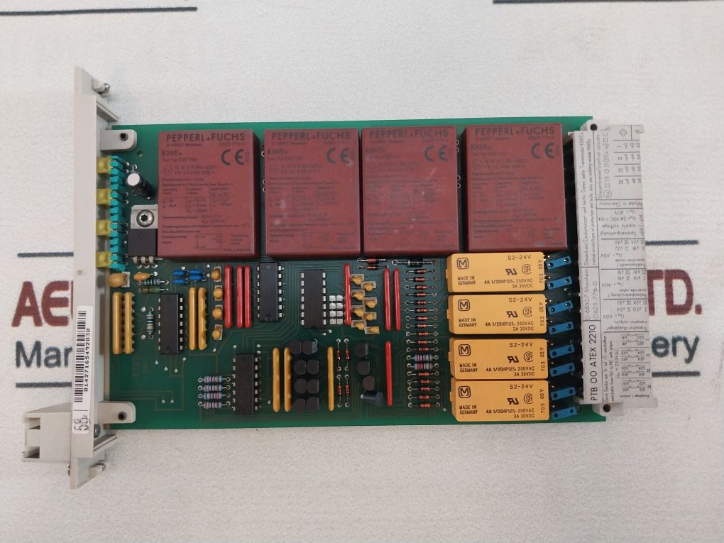 Pepperl+Fuchs Eg4-r Switch Amplifier Class I