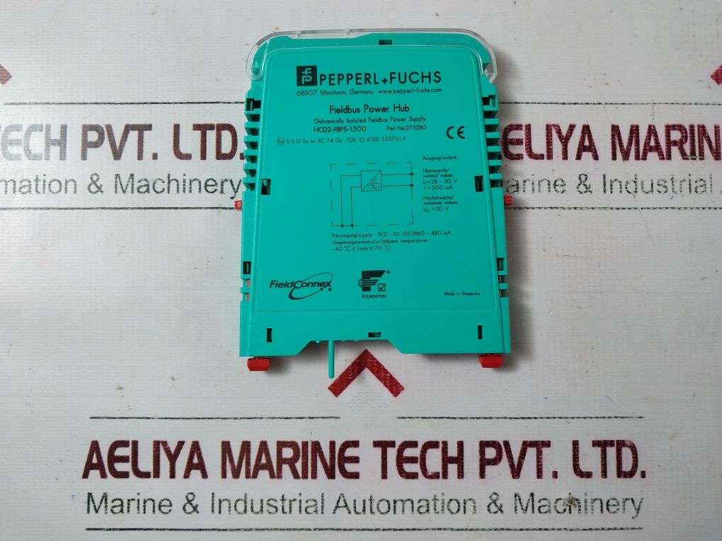 Pepperl+Fuchs Hcd2-fbps-1.500 Fieldbus Power Supply Hub 275280