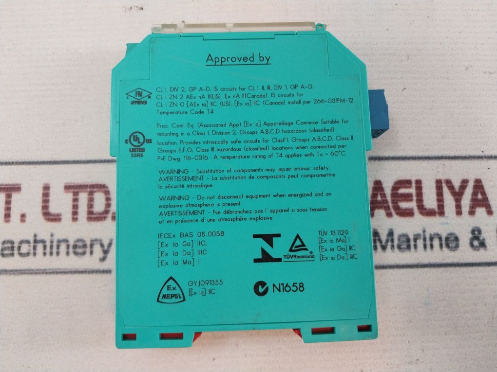 Pepperl+Fuchs Kfd0-sd2-ex1.1045 Solenoid Driver 242031