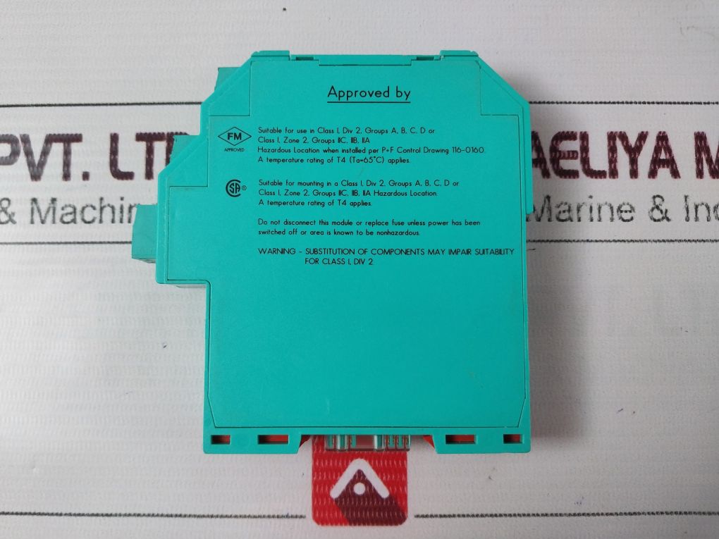 Pepperl+Fuchs K-system Kfd2-eb2.R4A.B Redundant Power Feed Module