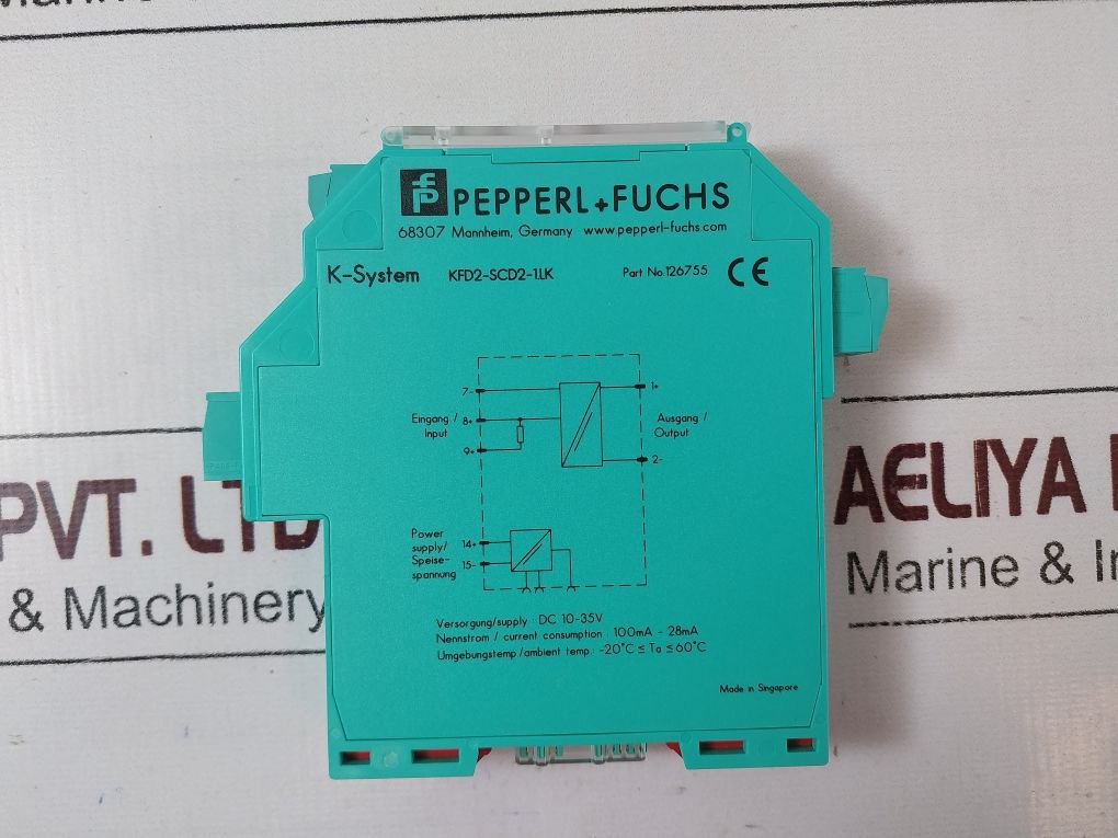 Pepperl+Fuchs Kfd2-scd2-1.Lk Smart Current Driver 126755