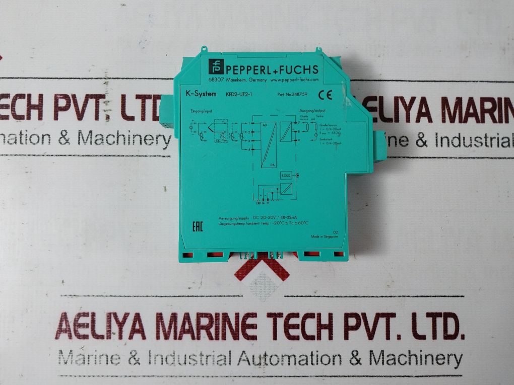 Pepperl+Fuchs Kfd2-ut2-1 Temperature Converter 248759
