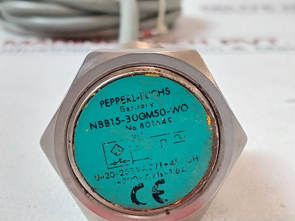 Pepperl+Fuchs Nbb15-30Gm50-wo Proximity Sensor