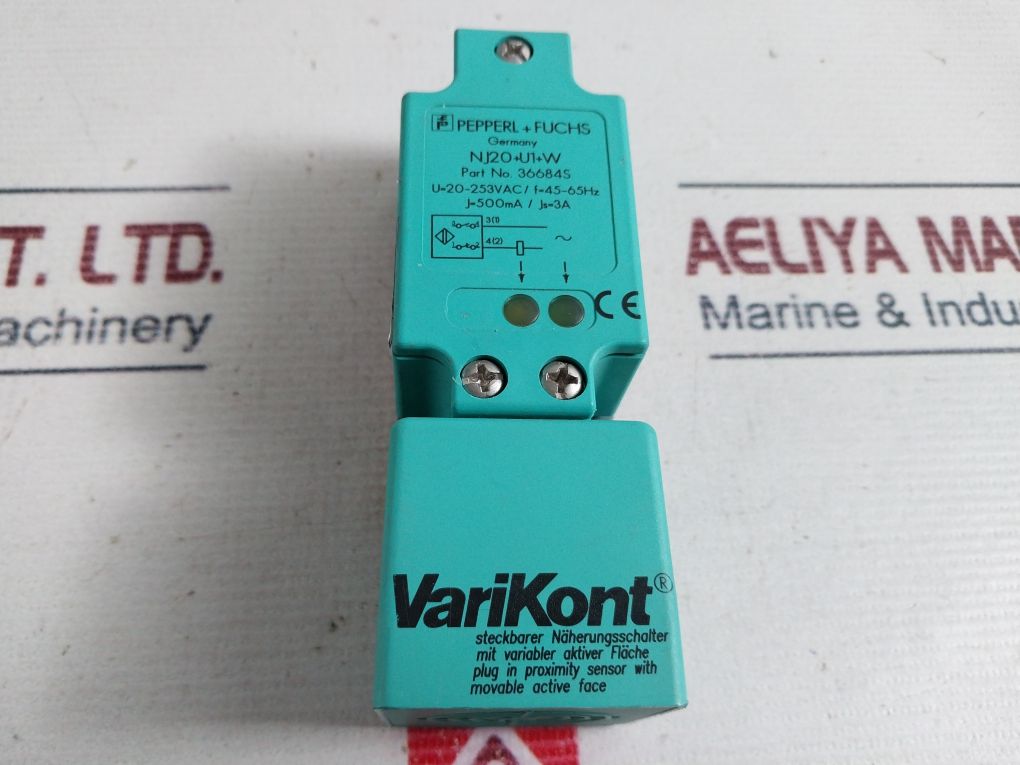 Pepperl+Fuchs Nj20-u1-w Proximity Switch Sensor 36684S