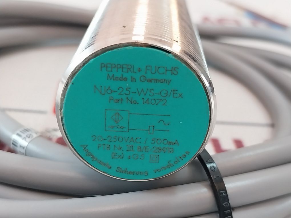 Pepperl+Fuchs Nj6-25-ws-g/Ex Inductive Sensor 14072