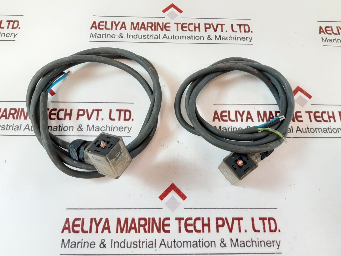 Peters gda3yt solenoid connector 24v ac/dc
