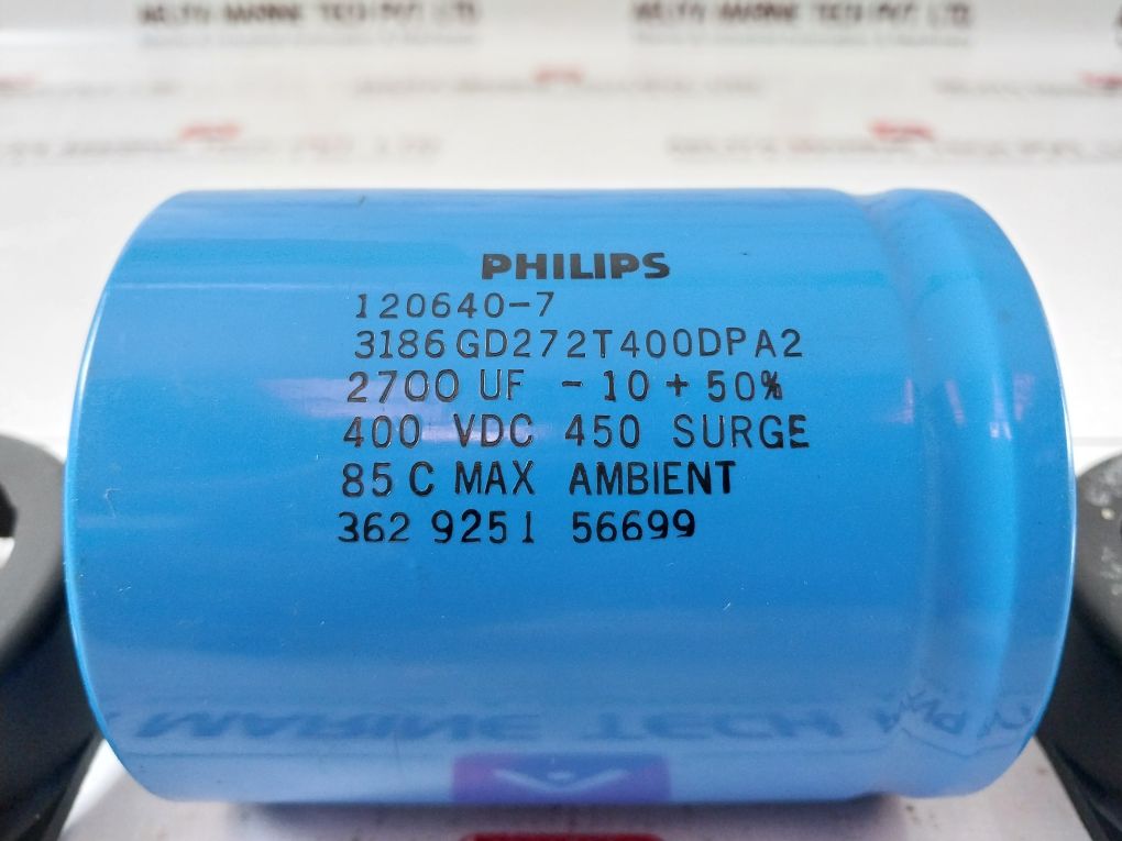 Philips%20120640-7%20Capacitor%202700%20Uf%20-10%20 50%