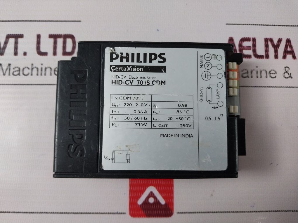 Philips Hid-cv 70/S Cdm Electronic Ballasts