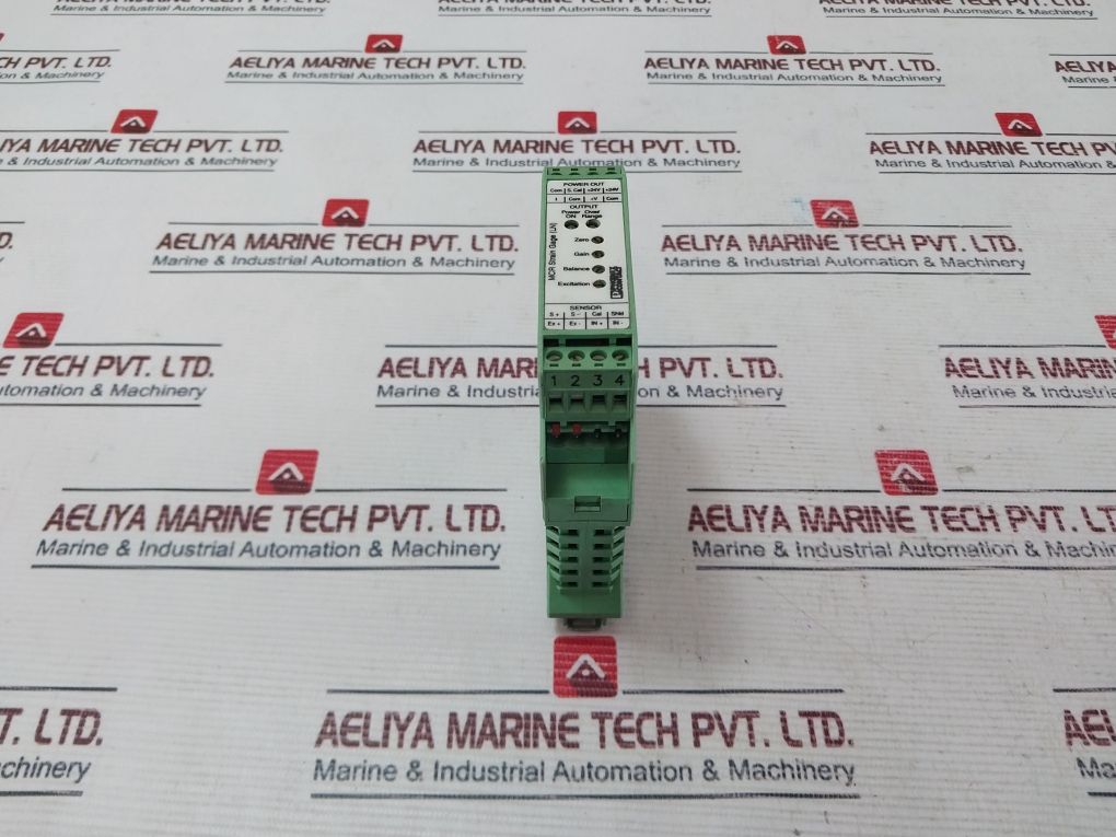Phoenix Contact 5603007 Strain GageLoad Cell Amplifier 1.25-12Vdc