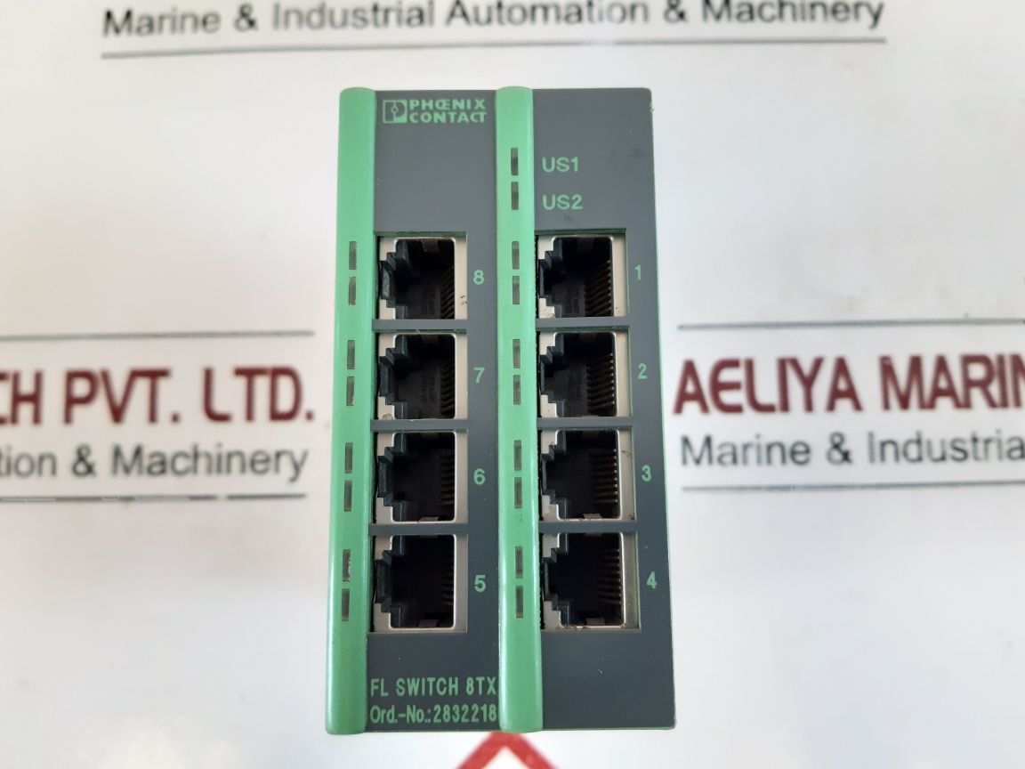 Phoenix Contact Fl Switch 8Tx Ethernet Switch 2832218