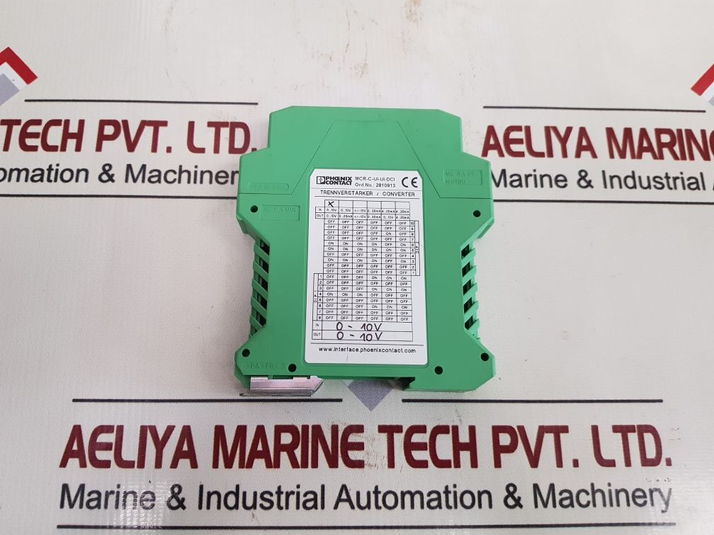 Phoenix Contact Mcr-c-ui-ui-dci Isolation Amplifier/Converter 2810913