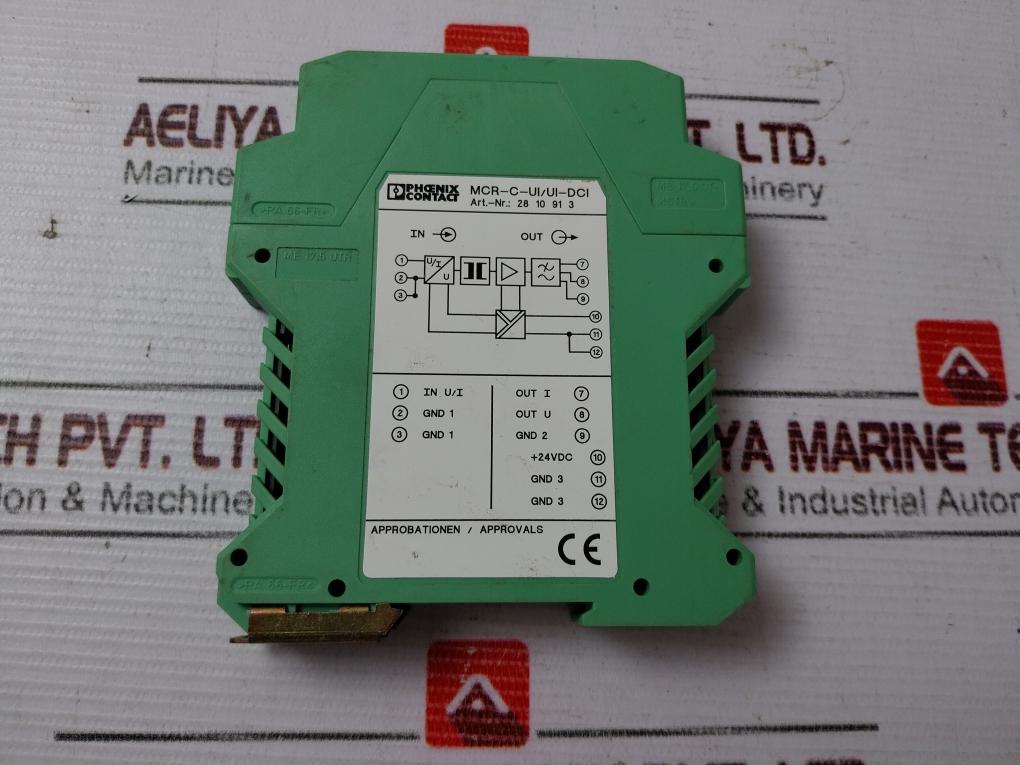 Phoenix Contact Mcr-c-ui/Ui-dci Signal Conditioner 18-30V Dc