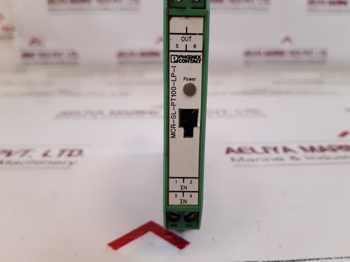 Phoenix Contact Mcr-sl-pt100-lp-i Temperature Measuring Transducer 28 64 55 8
