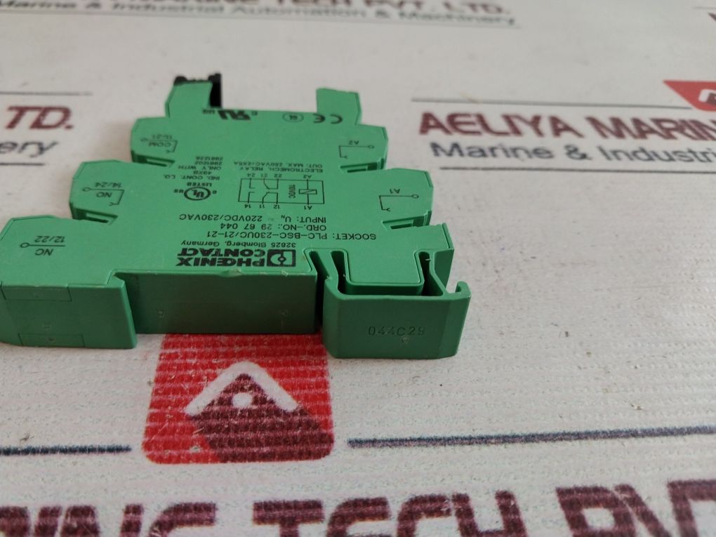 Phoenix Contact Plc-bsc-230Uc/21-21 Relay Socket 230V~