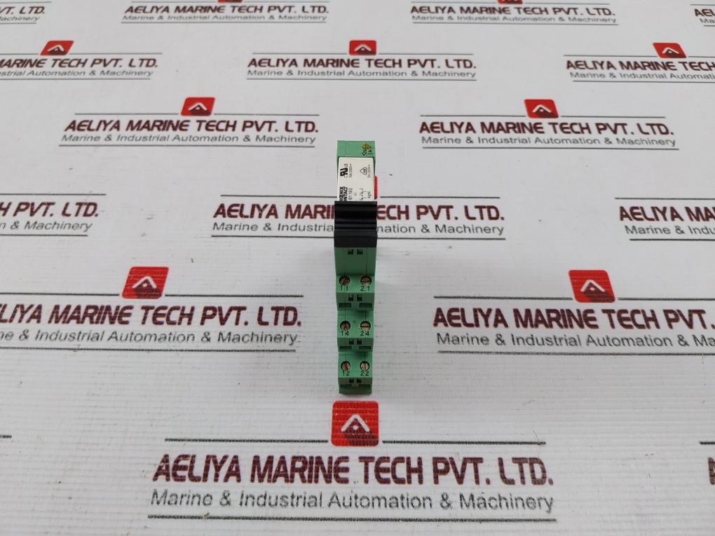 Phoenix Contact Plc-bsc-24Dc/21-21 Relay Socket, Terminal Block 10A/250V