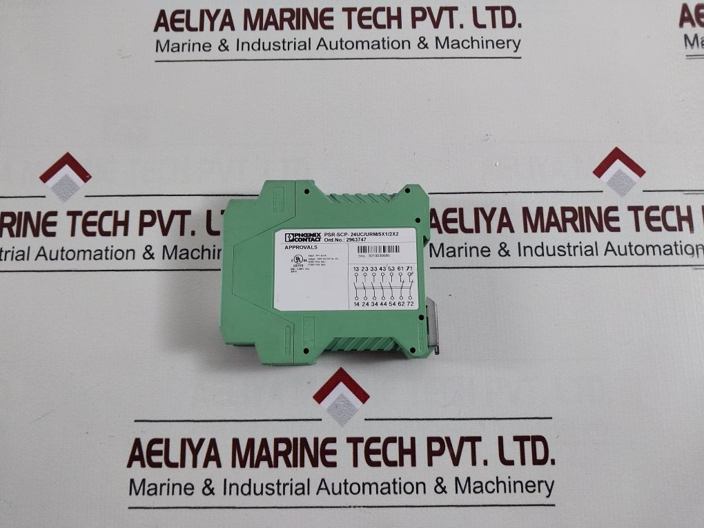 Phoenix Contact Psr-scp-24Uc/Urm/5X1/2X2 Safety Relay 2963747