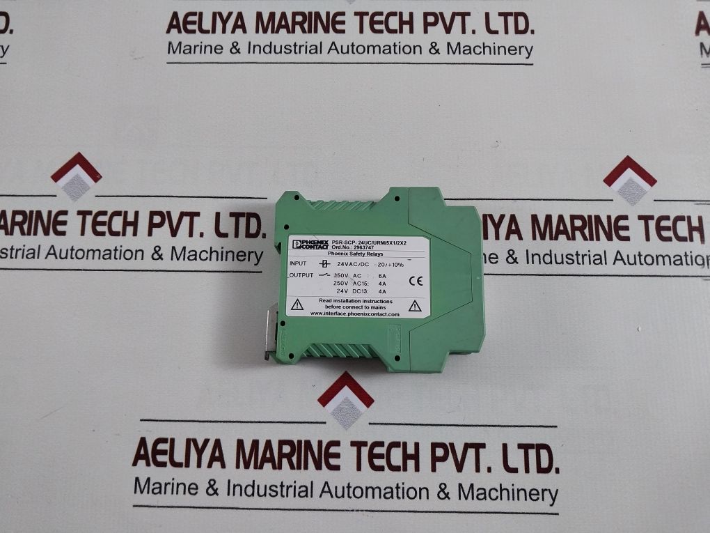 Phoenix Contact Psr-scp-24Uc/Urm/5X1/2X2 Safety Relay 2963747