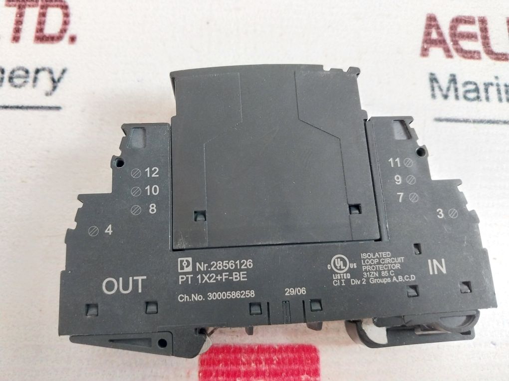 Phoenix Contact Pt 1X2 24Dc-st Surge Protection Plug