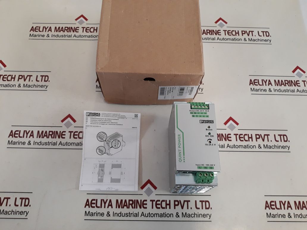 Phoenix Contact Quint-ps1Ac24Dc10 Power Supply