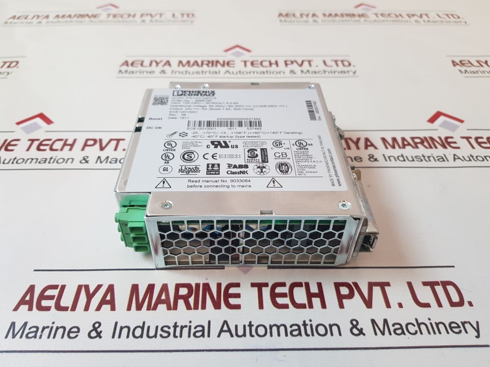 Phoenix Contact Quint-ps/1Ac/24Dc/5 Quint Power Supply 2866750