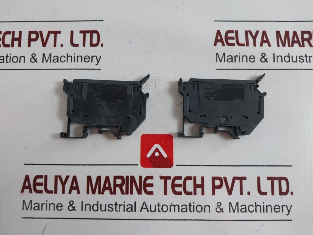 Lot Of 5X Phoenix Contact Uk 5-hesi Fuse Modular Terminal Block