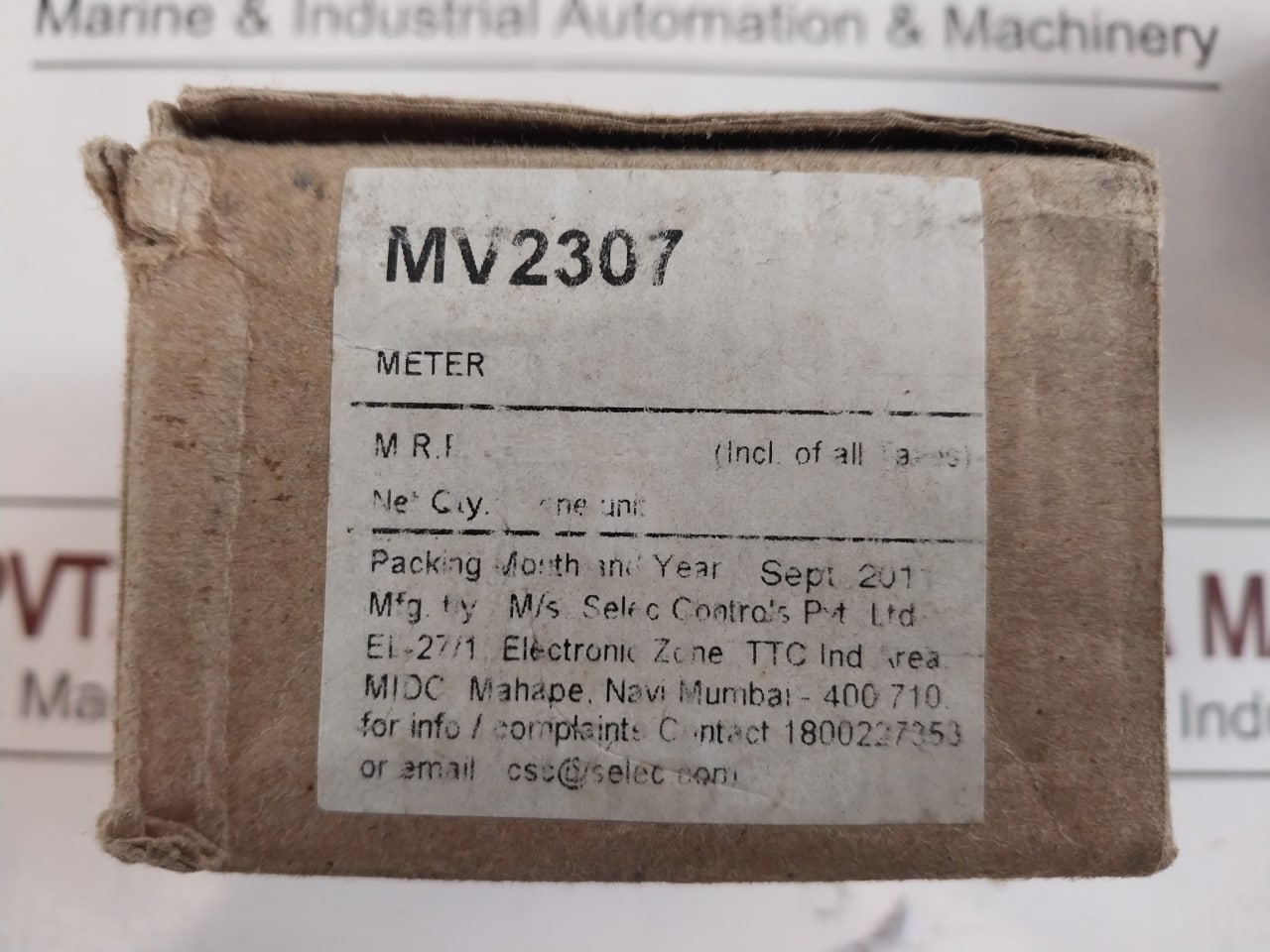 Selec Mv2307 Meter
