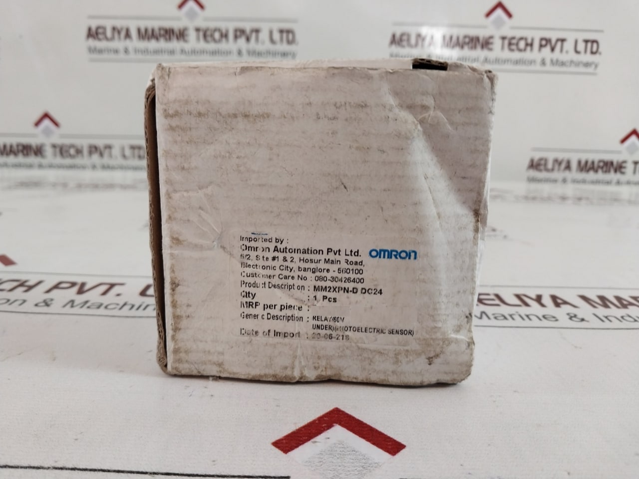 Omron Mm2Xpn-d Power Relay