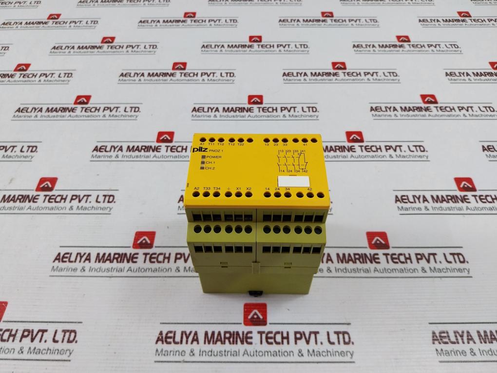 Pilz Pnoz 1 Safety Relay 110-120Vac 50-60Hz