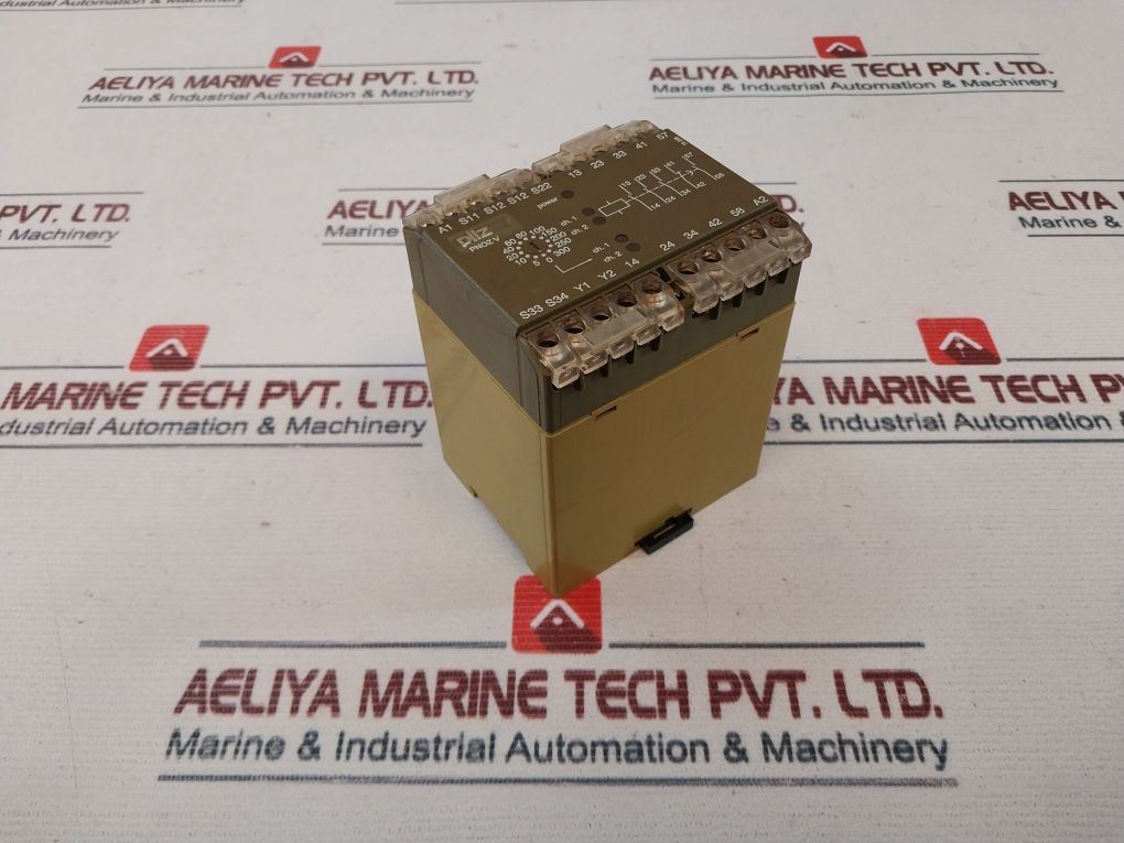 Pilz Pnoz V 300 S 24 V Dc Safety Relay