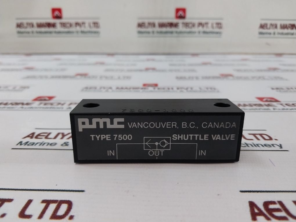 Pmc 7500 Shuttle Valve