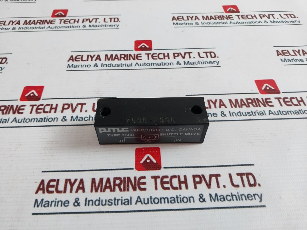 Pmc 7500 Shuttle Valve