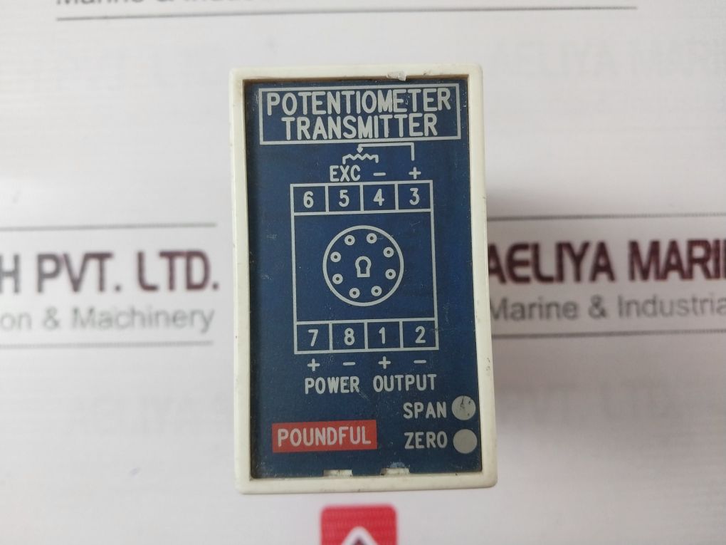 Poundful Potentiometer Transmitter With Base